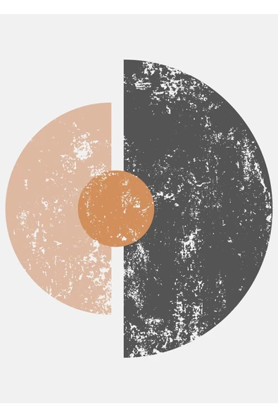 Harikabirev HARİKABİREV|BEYAZ-KAHVE BOHEM SETİ |ÇERÇEVELİ CAM TABLO 3LÜ DİKEY - Resim 3