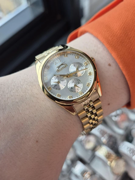 SL.09.1990.4.04 SLAZENGER KADIN KOL SAATİ ORJİNAL 2 YIL GARANTİLİ ŞIK VE ESTETİĞİN BİRLEŞTİĞİ ÜRÜN SU GEÇİRMEZ ürün görseli 1