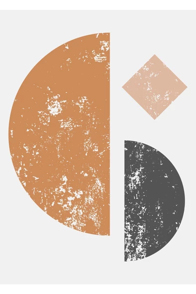 Harikabirev HARİKABİREV|BEYAZ-KAHVE BOHEM SETİ |ÇERÇEVELİ CAM TABLO 3LÜ DİKEY - Resim 2