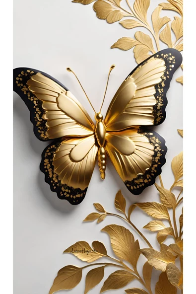 Harikabirev HARİKABİREV|BEYAZ-KREM-SİYAH-GOLD SOFT GÜL SETİ |ÇERÇEVELİ CAM TABLO 3LÜ DİKEY - Resim 3