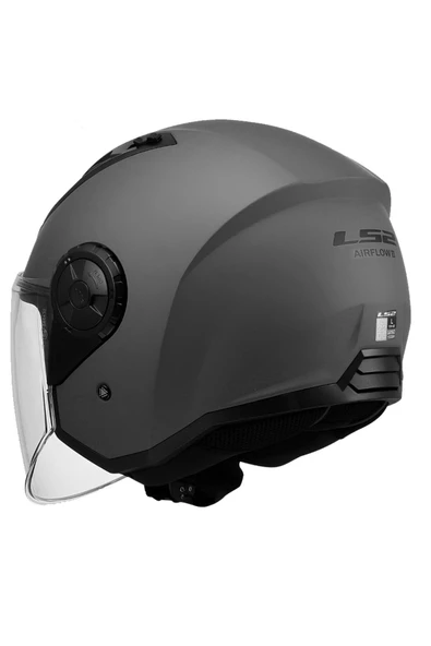 LS2 Airflow 2 Nardo Gri Yarım Kask - 3
