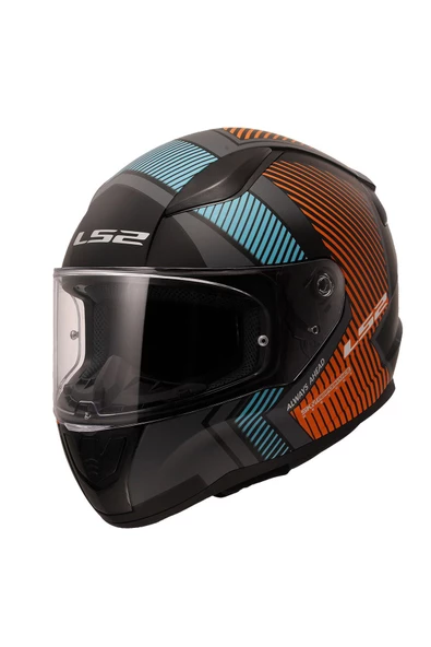 LS2 Rapid 2 Extra Matte Neon Yellow Navy Blue Helmet