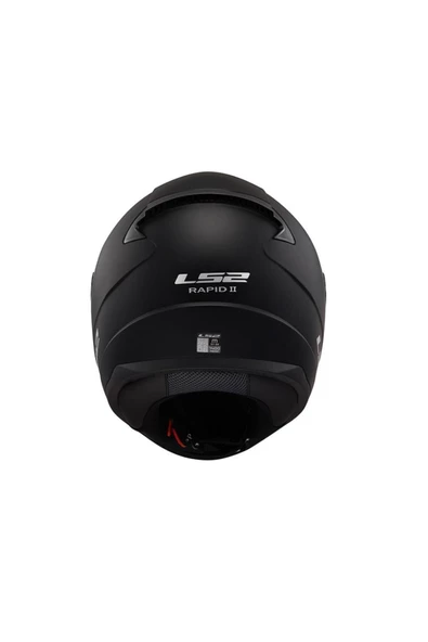 LS2 Rapid 2 Mat Siyah Kask (YENİ SERİ) - 4