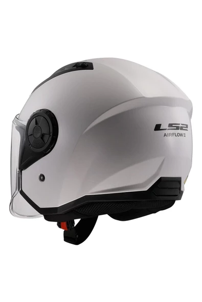 LS2 Aırflow 2 Beyaz Açık Motosiklet Kaskı