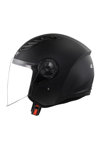 LS2 AIRFLOW 2 MAT SİYAH  MOTOSIKLET (ÇENE AÇIK) KASK - 2