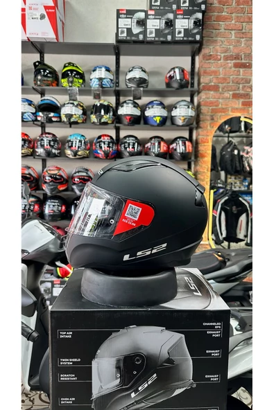 LS2 RAPID 2 MAT SİYAH KASK