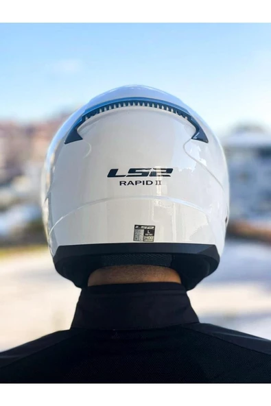 LS2 MOTOSİKLET KASKI RAPID 2 YENİ SEZON  ECR 22.06 SERFİTİKALI - Resim 4