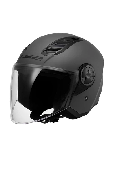 LS2 AIRFLOW 2 MAT TITANIUM KASK XL