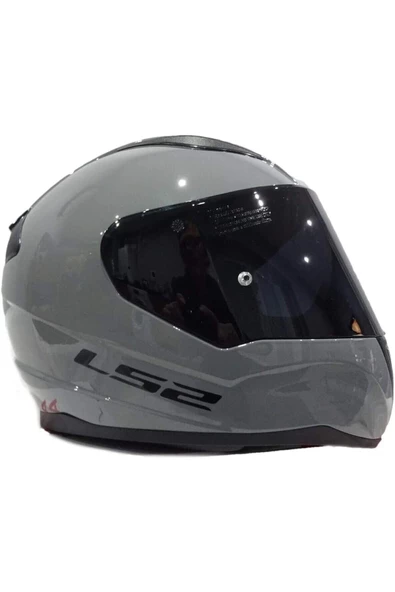LS2 Rapıd 2 Nardo Gri Kapalı Motosiklet Kaskı Siyah-cam - 2
