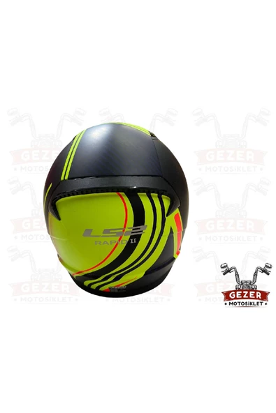 LS2 LS 2 RAPID2 EXTRA TAM KAPALI KASK MAT SİYAH-NEON SARI-KIRMIZI-NAVY MAVİ - 4