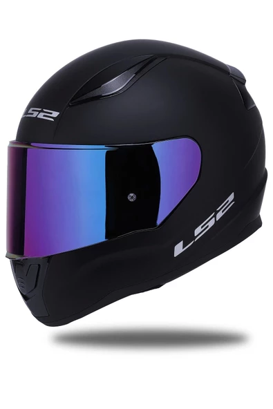 LS2 Rapıd 2 Mat Siyah Kask - 2