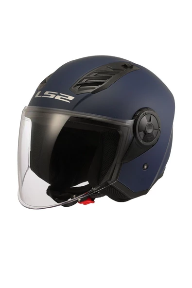 LS2 AIRFLOW 2 MAT NAVY MAVİ AÇIK MOTOSİKLET KASKI