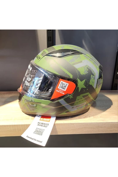 LS2 RAPİD 2 THUNDER BİRDS KAPALI KASK
