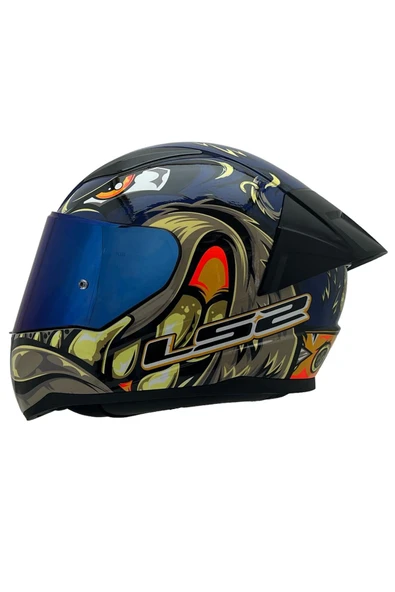 LS2 Rapıd 2 Spox Gri - Kırmızı - L - Resim 6