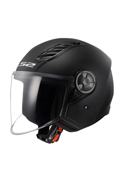 LS2 AIRFLOW 2 MAT SİYAH  MOTOSIKLET (ÇENE AÇIK) KASK