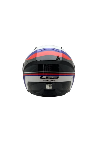 LS2 AIRFLOW 2 RUSH BEYAZ-MAVİ-KIRMIZI KASK - 4