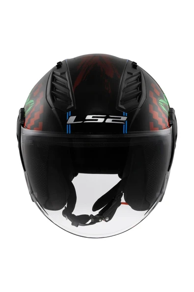 LS2 Aırflow 2 Happy Dreams Kask - Resim 5