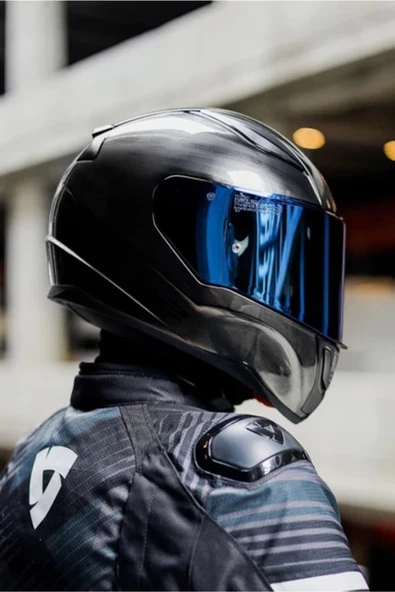 LS2 Rapid 2 Jeans Full Face Motosiklet Kaskı Şeffaf + Gökkuşağı Vizörlü