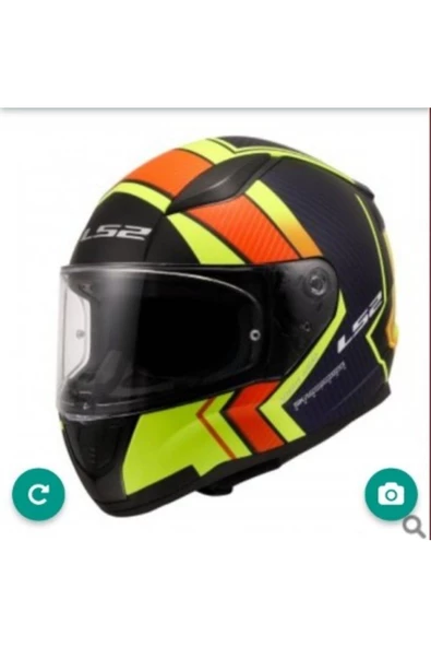 LS2 RAPID 2 EXTRA MAT NEON SARI-NAVY MAVİ KASK XXL