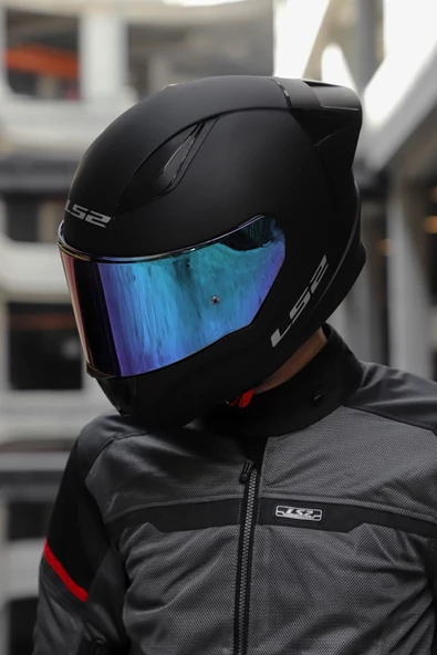 LS2 Rapıd 2 Race Mat Siyah Kask