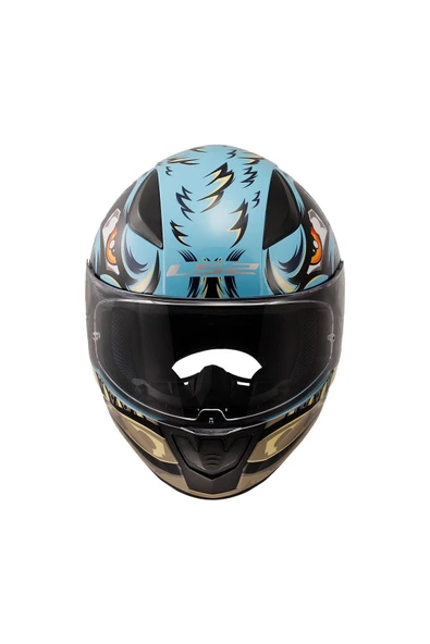 LS2 RAPID 2 NEO MAVİ-MOR FULLFACE MOTOSİKLET KASKI - 2