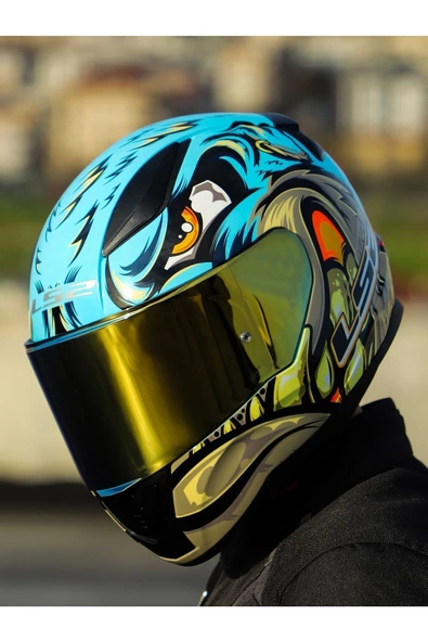 LS2 RAPID 2 NEO MAVİ-MOR KASK