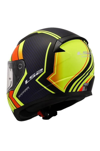LS2 Rapid 2 Extra Kapalı Motosiklet Kaskı - 6