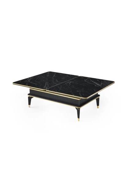 Irmak Akıllı Orta Sehpa 3 Kademeli Yemek Masası - 5