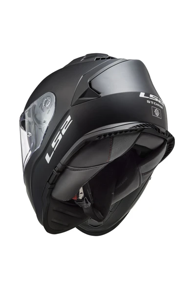 LS2 Storm 2 Kapalı Kask Mat Siyah - 4
