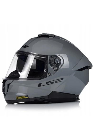 LS2 Stream 2 Nardo Gri Full Face Motosiklet Kaskı - 3