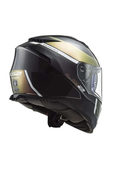 LS2 Storm Velvet Full Face Motosiklet Kaskı - Resim 8