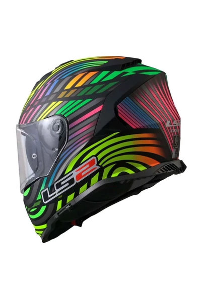LS2 Storm 2 Power Kapalı Motosiklet Kaskı - 2