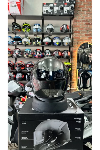 LS2 STREAM 2 JEANS KASK - Resim 5