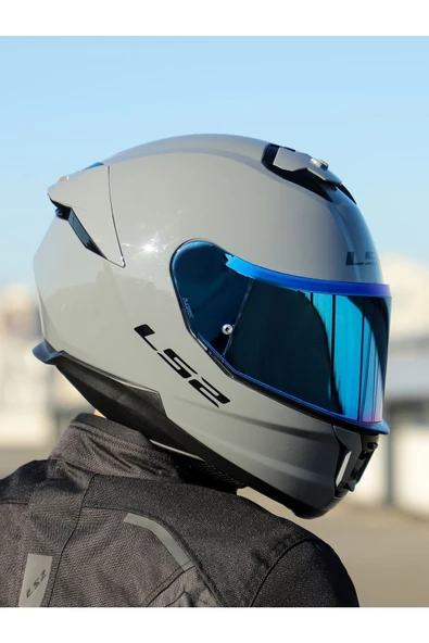 LS2 STREAM 2 NARDO GRİ KASK - 4