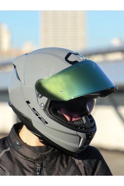 LS2 STREAM 2 NARDO GRİ KASK - Resim 4