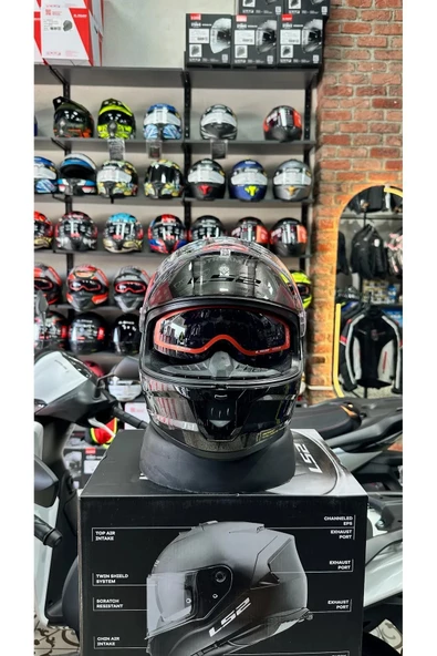 LS2 STREAM 2 JEANS KASK - Resim 2