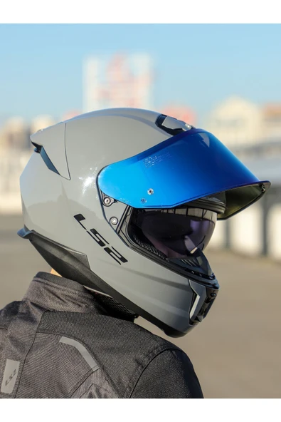 LS2 STREAM 2 NARDO GRİ KASK - Resim 7