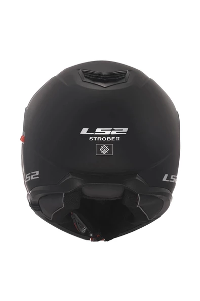 LS2 Strobe 2 Mat Siyah Kask - 4