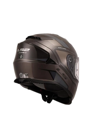 LS2 Storm 2 Fist Full Face Motosiklet Kaskı - 4