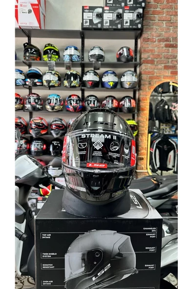 LS2 STREAM 2 JEANS KASK - Resim 4