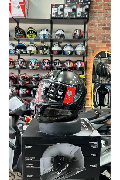 LS2 STREAM 2 JEANS KASK - Resim 3