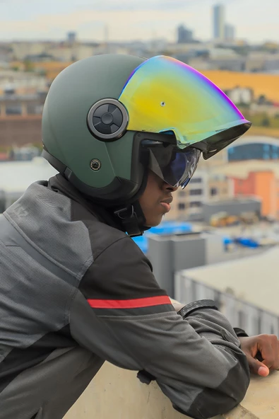 LS2 CLASSY MAT YEŞİL KASK - 1