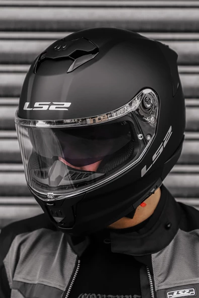LS2 STREAM 2 MAT SİYAH KASK - 5