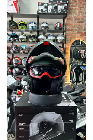 LS2 STROBE 2 MAT YEŞİL KASK