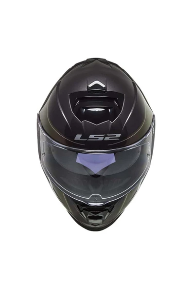 LS2 Storm Velvet Full Face Motosiklet Kaskı - Resim 6