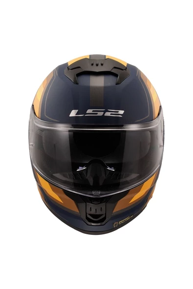 LS2 Stream 2 Vintage Full Face Motosiklet Kaskı - 2