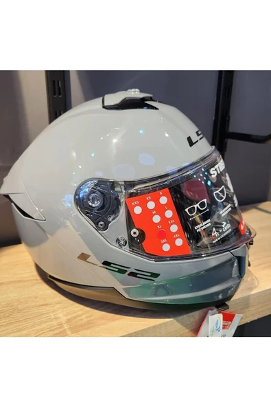 LS2 STREAM 2 NARDO GRİ KAPALI KASK - 2