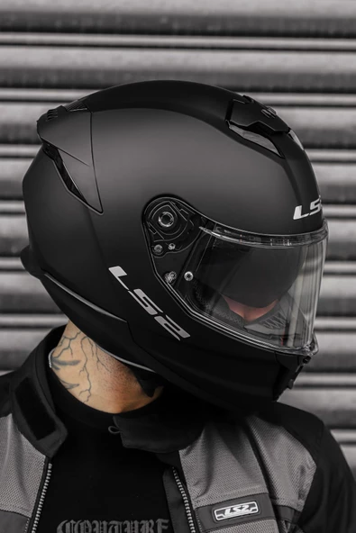 LS2 STREAM 2 MAT SİYAH KASK - 6
