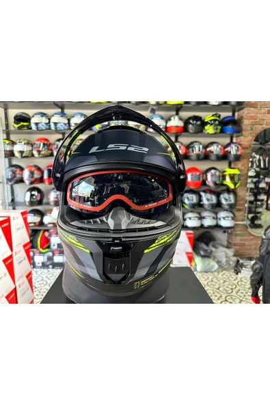 LS2 Stream 2 Kapalı Kask Mat Siyah - 3