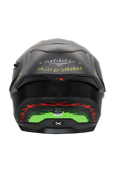 Nexx Y.100R NIGHT RIDER MAT SİYAH KASK L - 2
